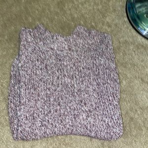 Loft XSmall mock neck knit sweater